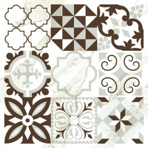 Gạch lát sàn Trường Thịnh WHITE ELEGANCE Điểm TT66101D